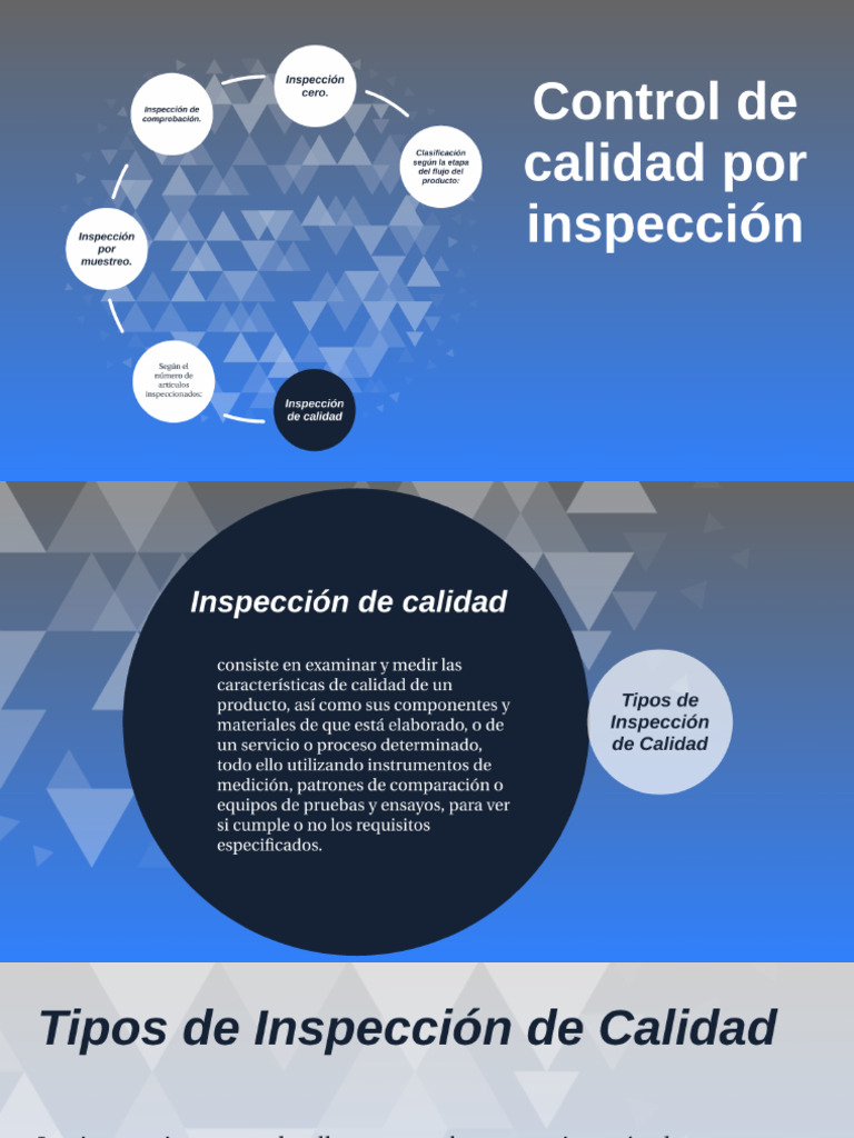 CONTROL DE CALIDAD POR INSPECCION 26-7-2 | PDF