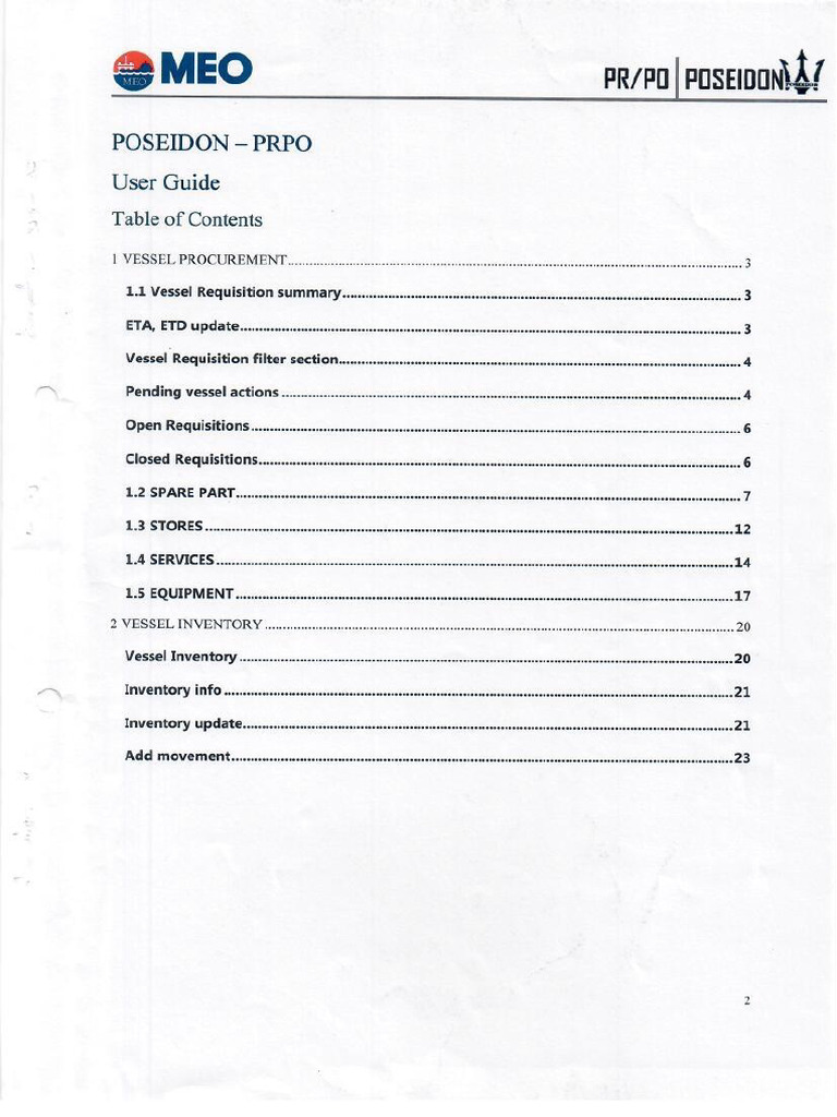 Poseidon User Manual | PDF
