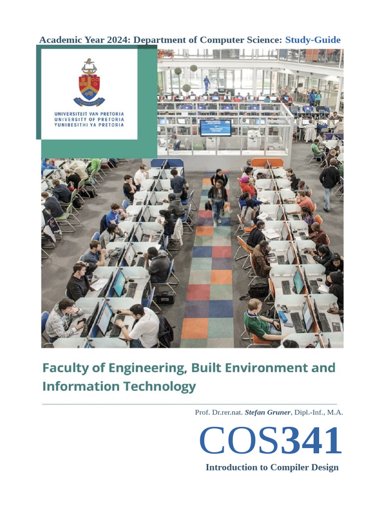 Cos 341 Study G 2024 | PDF