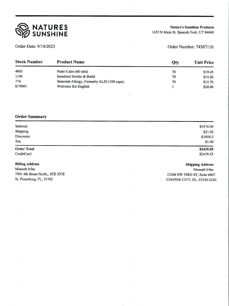 Order-Invoice 74323720 | PDF