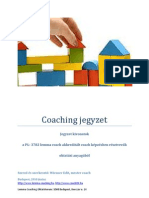 Coaching Jegyzet