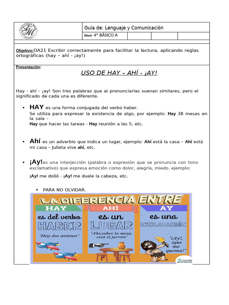 Guia Hay Ahi | PDF