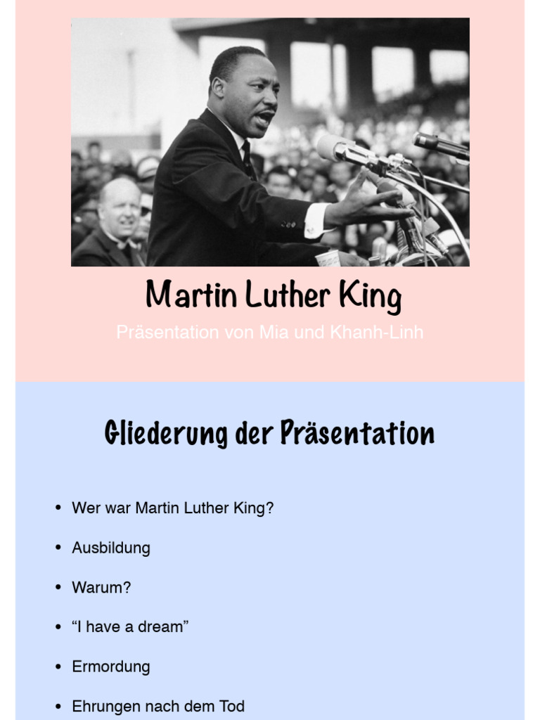 Martin Luther King | PDF