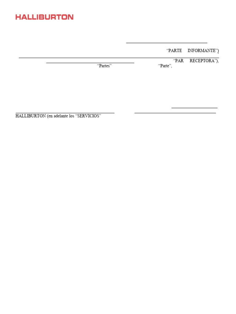 NDA Español | PDF