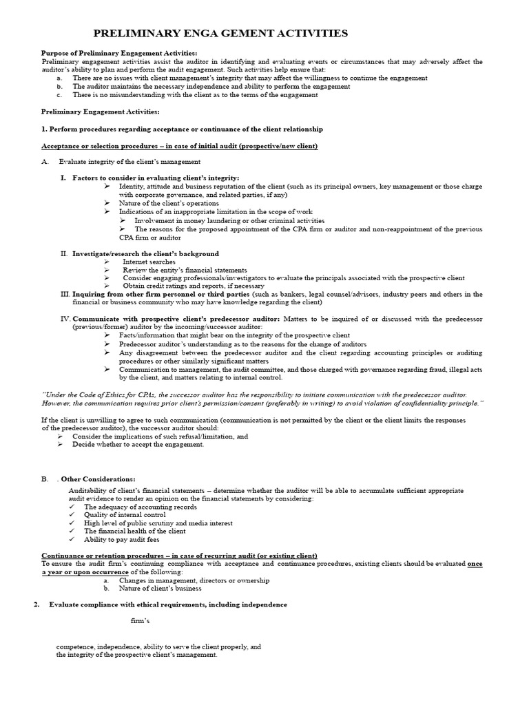 AT04 Pre-Engagement Activities | PDF