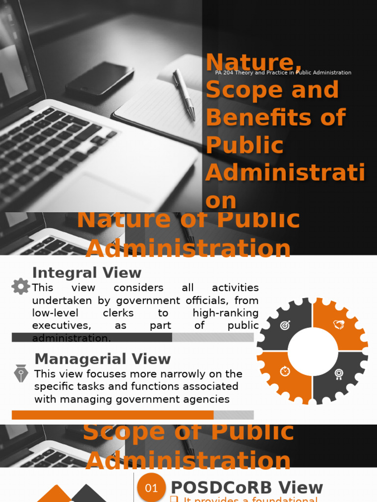 Nature - Scope and Benefits of Public Administration | PDF | Public ...