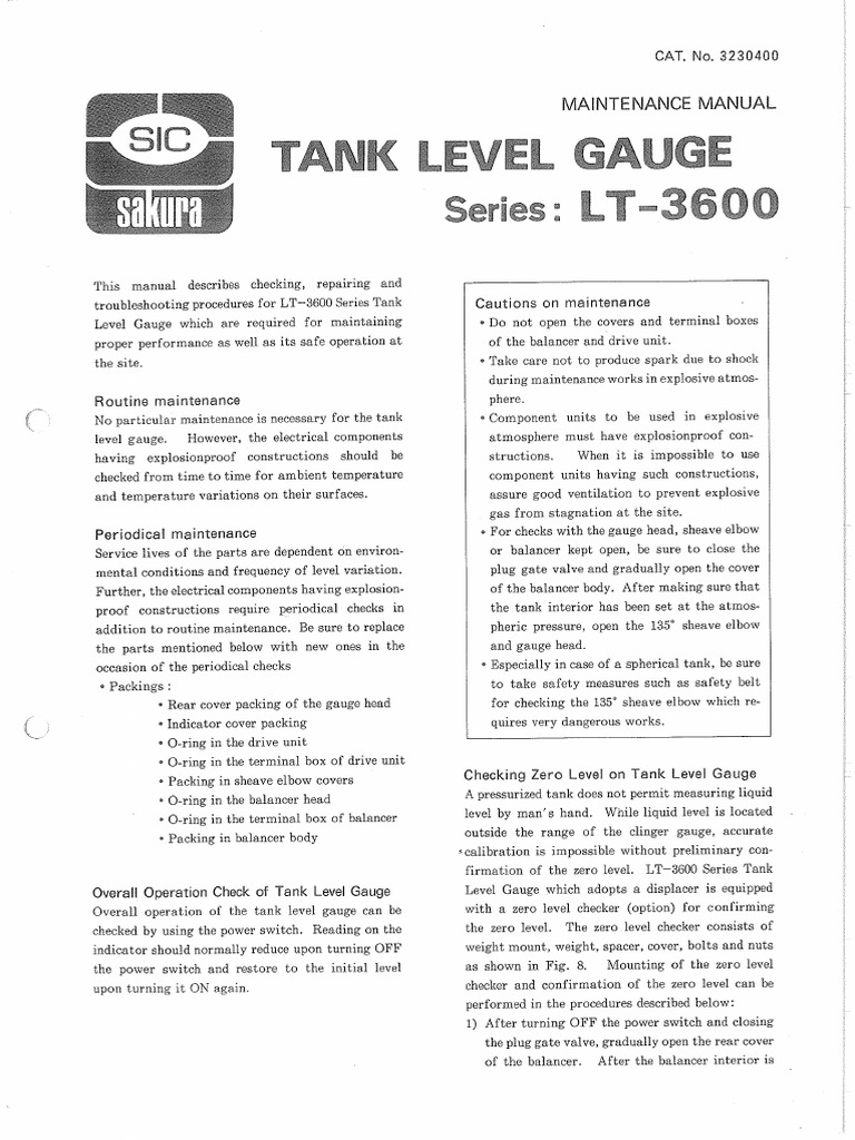 Mainta Manuak LT36 | PDF