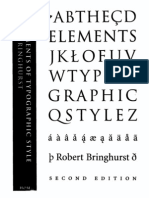 Bringhurst--The Elements of Typographic Style