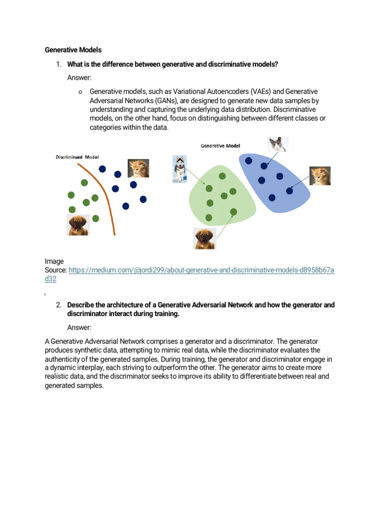Generative Models | PDF