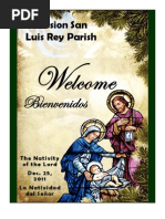 Download Mission San Luis Rey Parish Bulletin for 12-25-2011 by sanluisreyparish SN76403632 doc pdf
