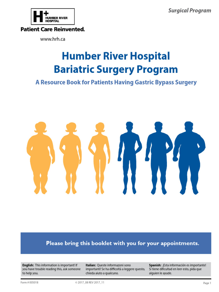 Bariatric Surgery Program Resource Book | PDF