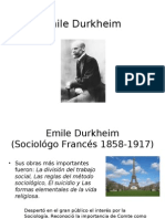 Emile Durkheim