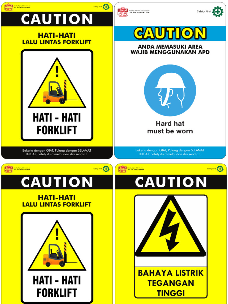 Sticker Sign K3 | PDF