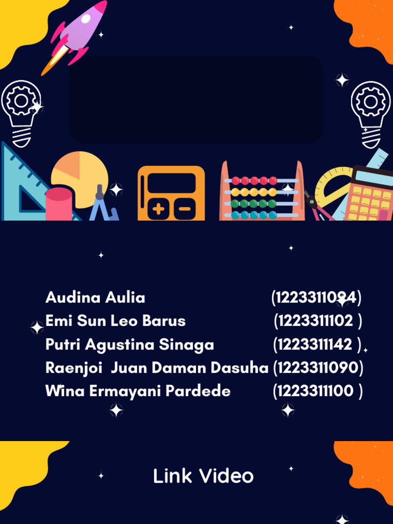 Interactive colorful mathematics quiz power point presentation template