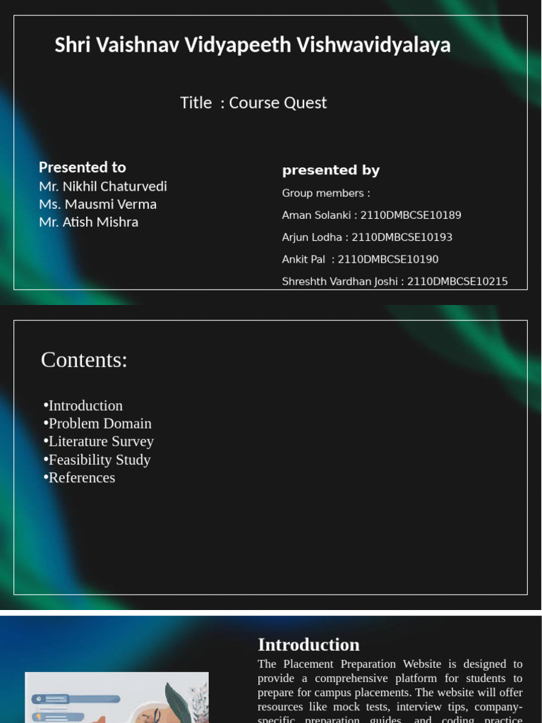 Course Quest | PDF