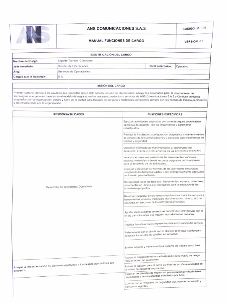 Manual de Funciones | PDF