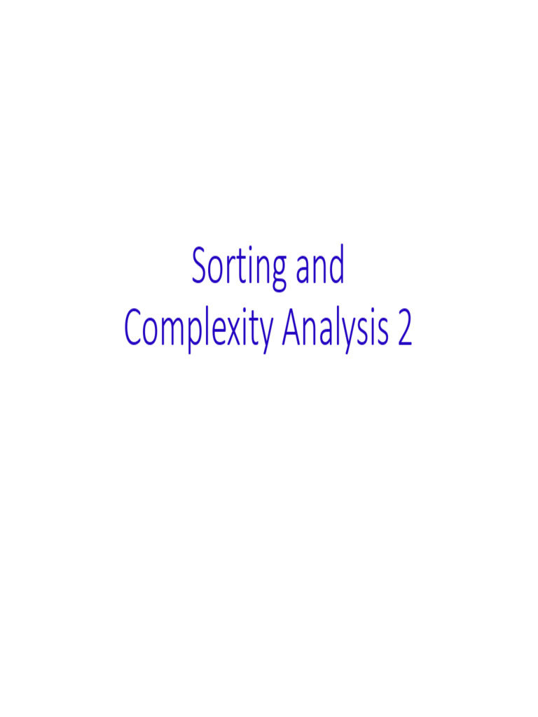 2100 2122 7 Sorting | PDF