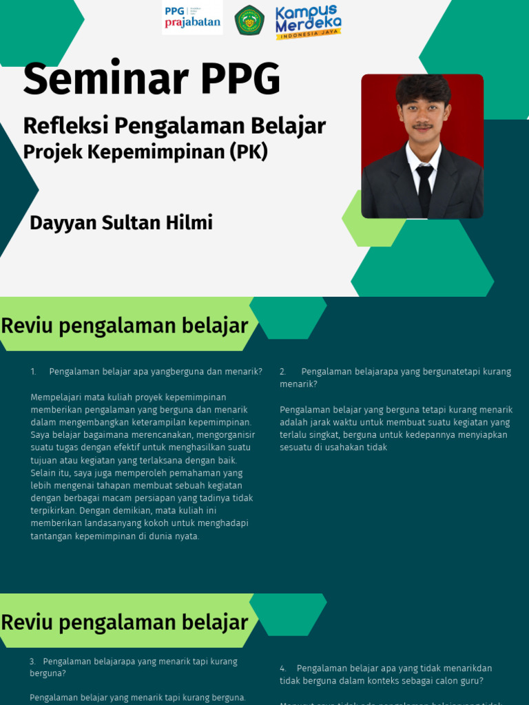 Seminar PPG PDF | PDF