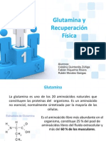 Fisiologia - Glutamina y Recuperacion Fisica