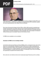 8344 Santo Padre Nomeia Novo Arcebispo de Natal