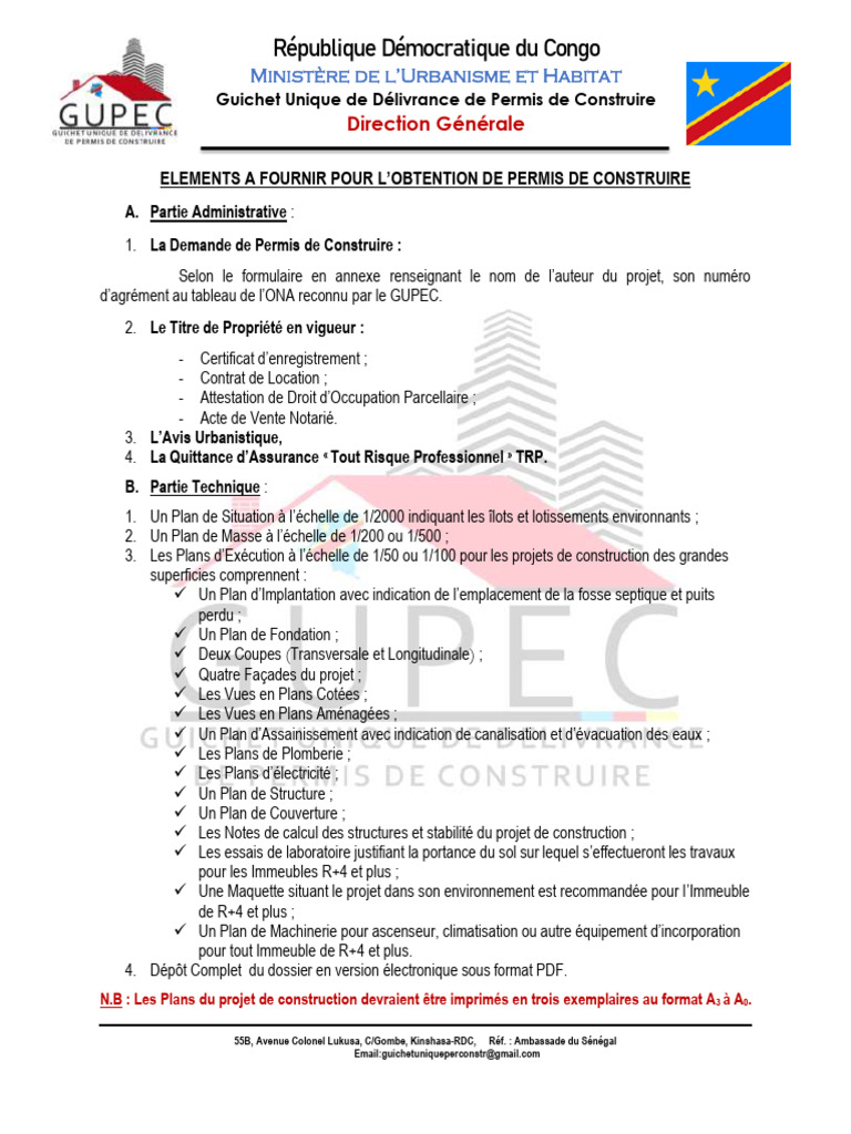 Elements Du Dossier Gupec-1 | PDF