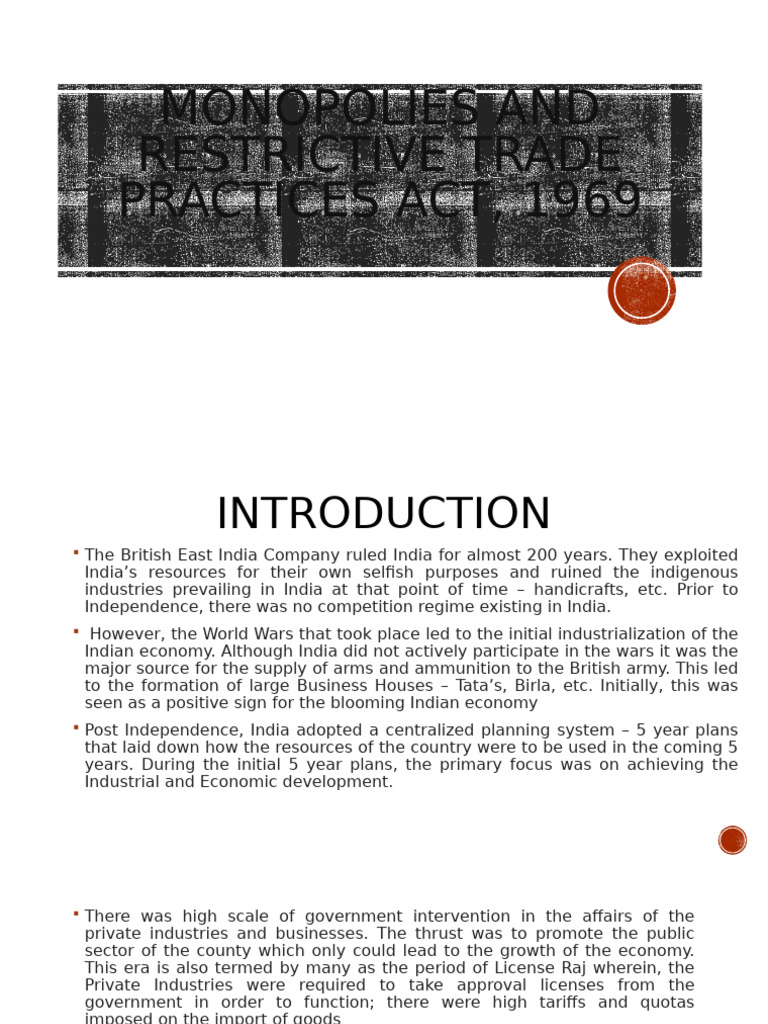 Notes 3 Pdf Competition Law Monopoly