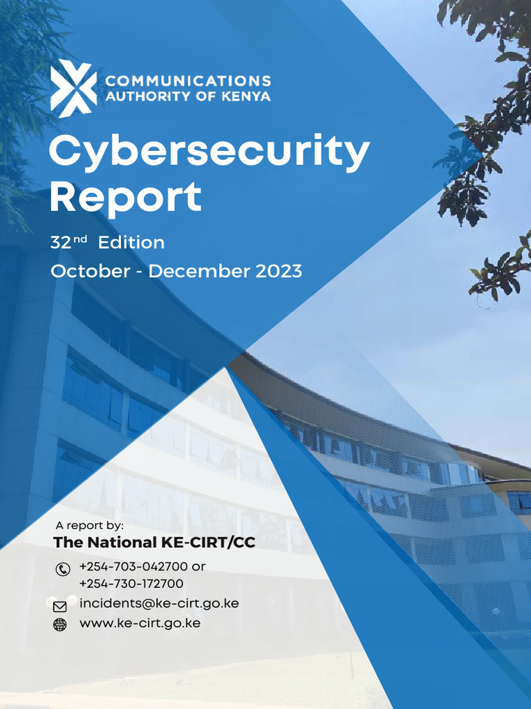 Kenya Cybersecurity Report Q4 2023 | PDF | Malware | Transport Layer ...