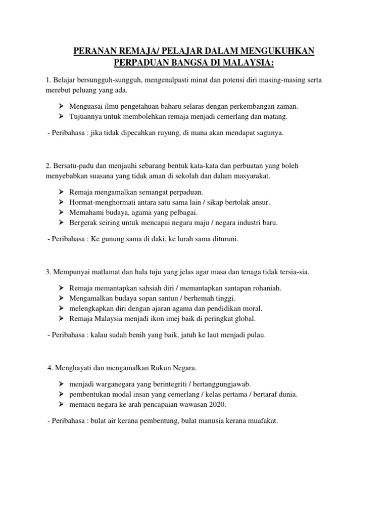 Peranan Remaja Pdf