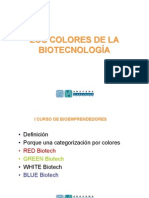 Los Colores de La Biotecnología