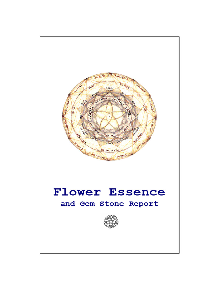 Personal Flower Essence Report | PDF