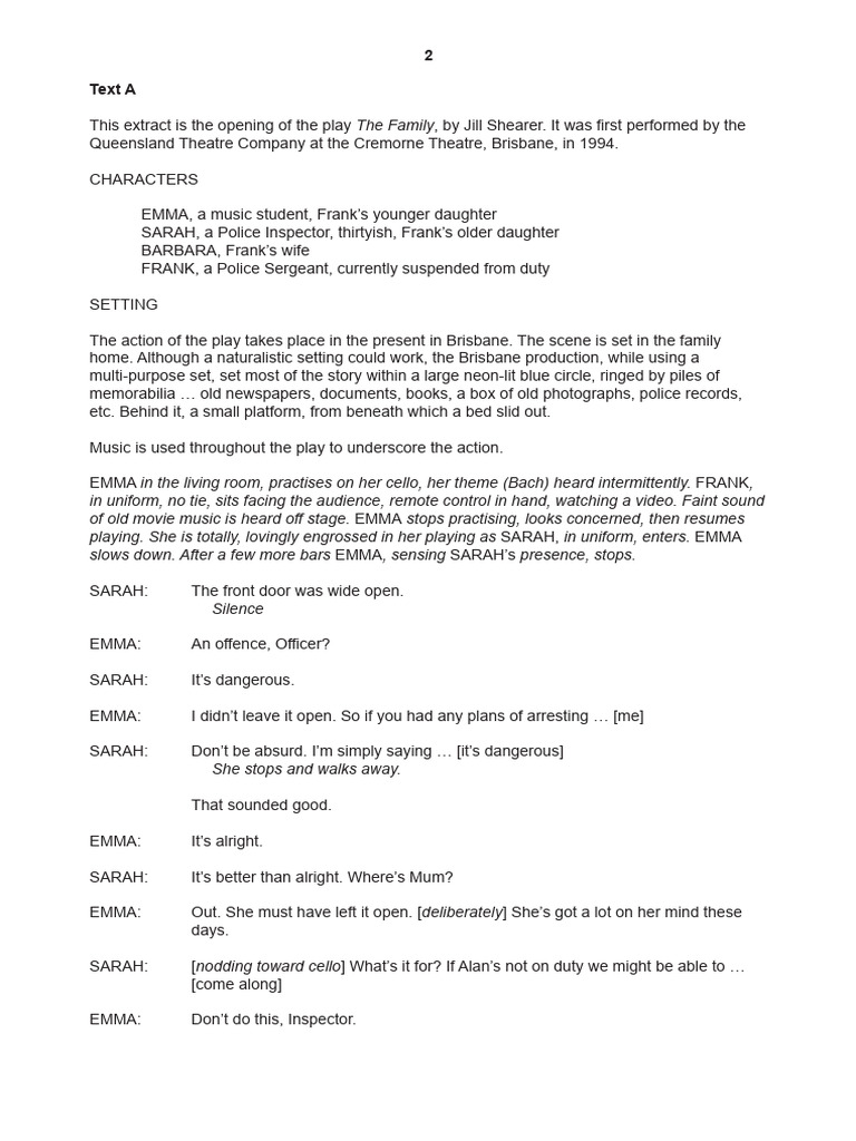 ATAR Set Texts 2018 | PDF