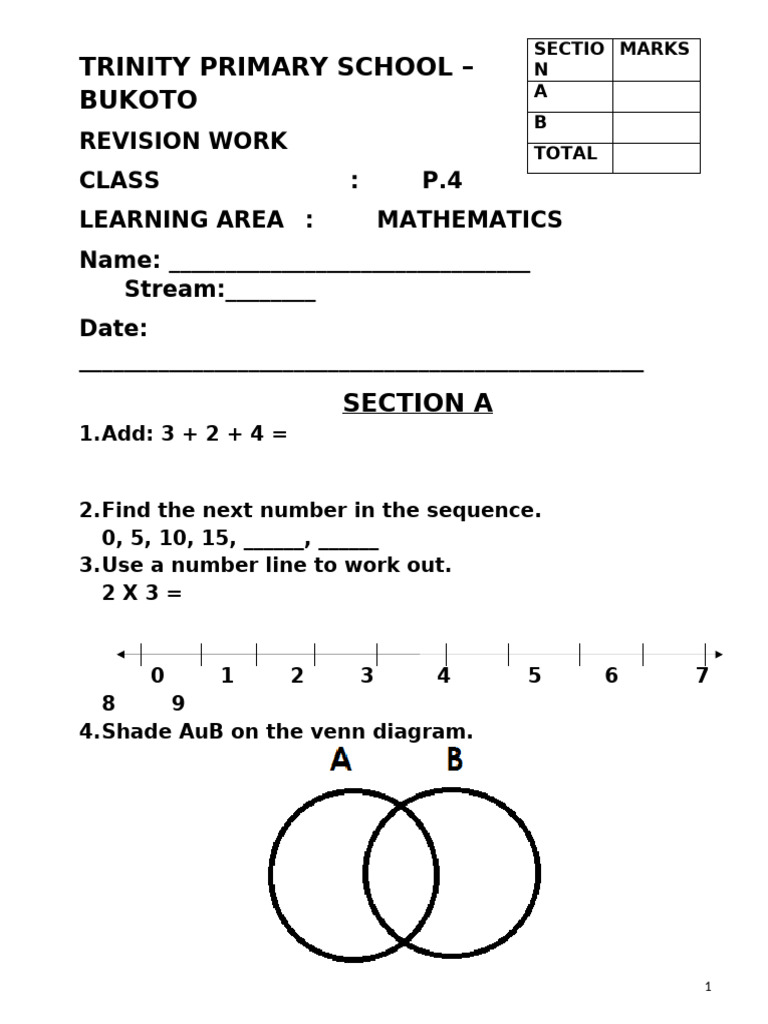 P 4-Maths | PDF