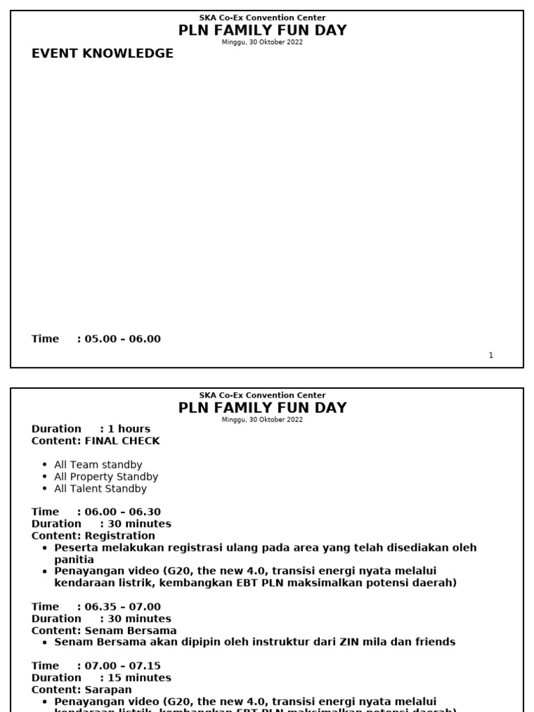Script MC - PLN | PDF