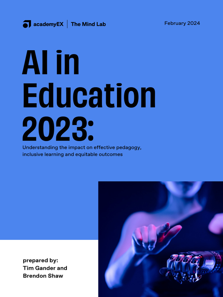 AI+in+Education+2023+Gander+Shaw+ | PDF