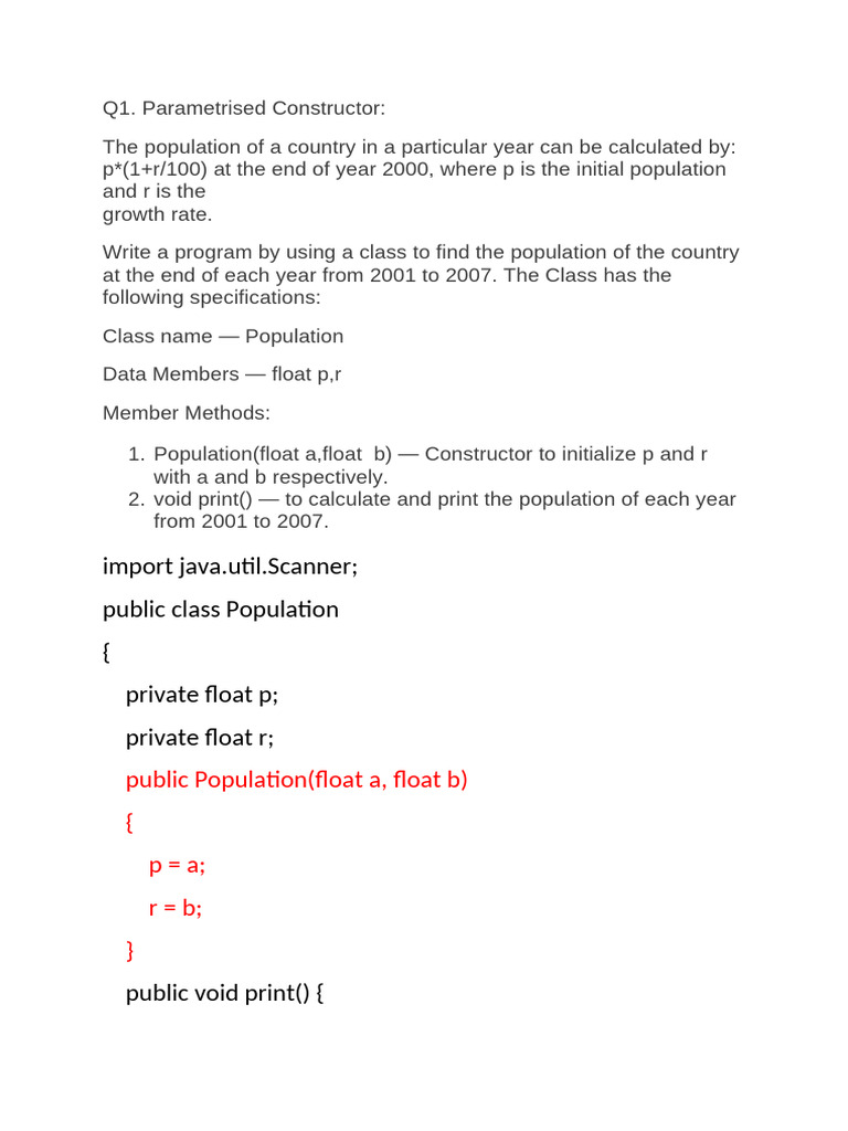 Constructor | PDF