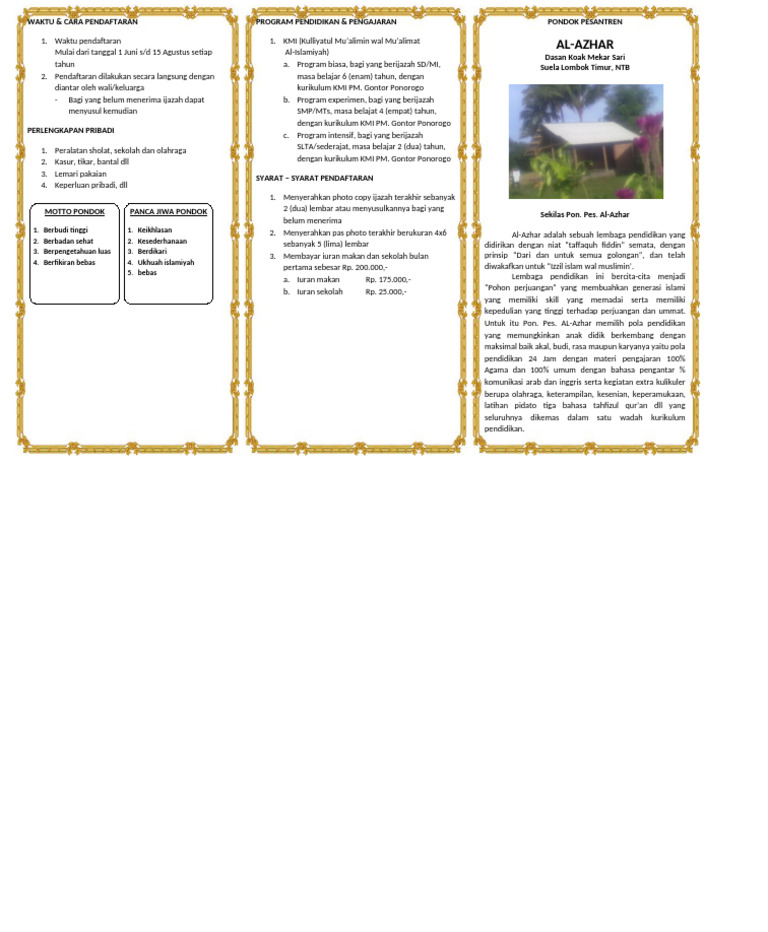 Al Azhar | PDF