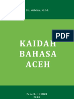 Download Kaidah Bahasa Aceh by Sunaryo Kusumo SN76415026 doc pdf