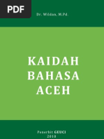 Download Kaidah Bahasa Aceh by Sunaryo Kusumo SN76415026 doc pdf