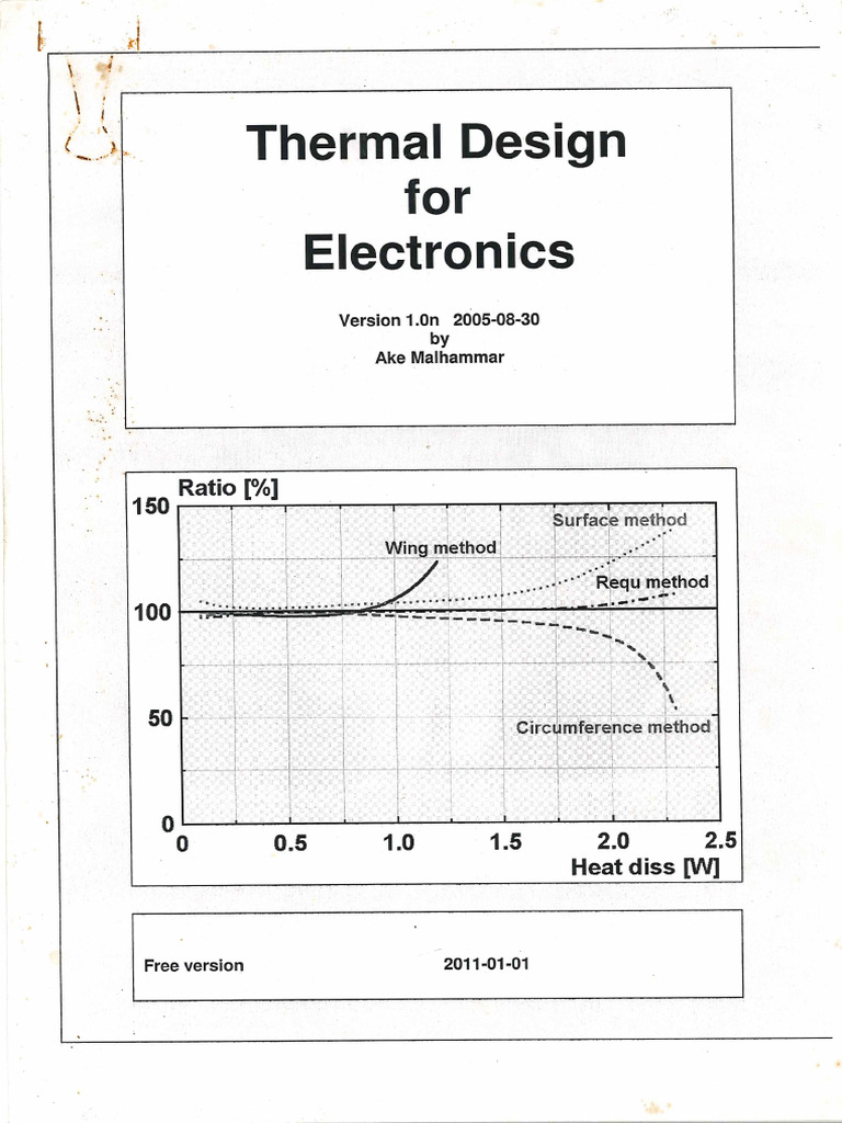 Thermal Design For Electronics | PDF