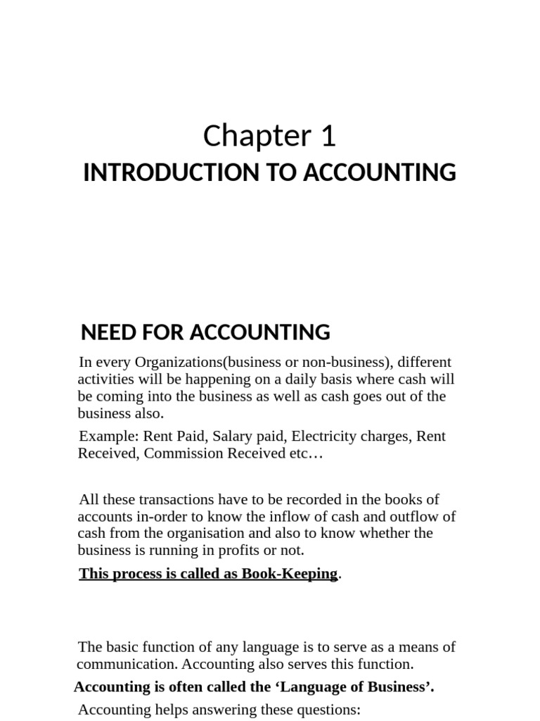 1 Pu - Chapter 1 - Acc | PDF