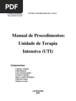 Manual de Procedimentos Em UTI - Trabalho