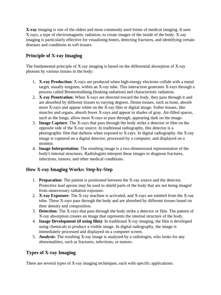 X Ray | PDF