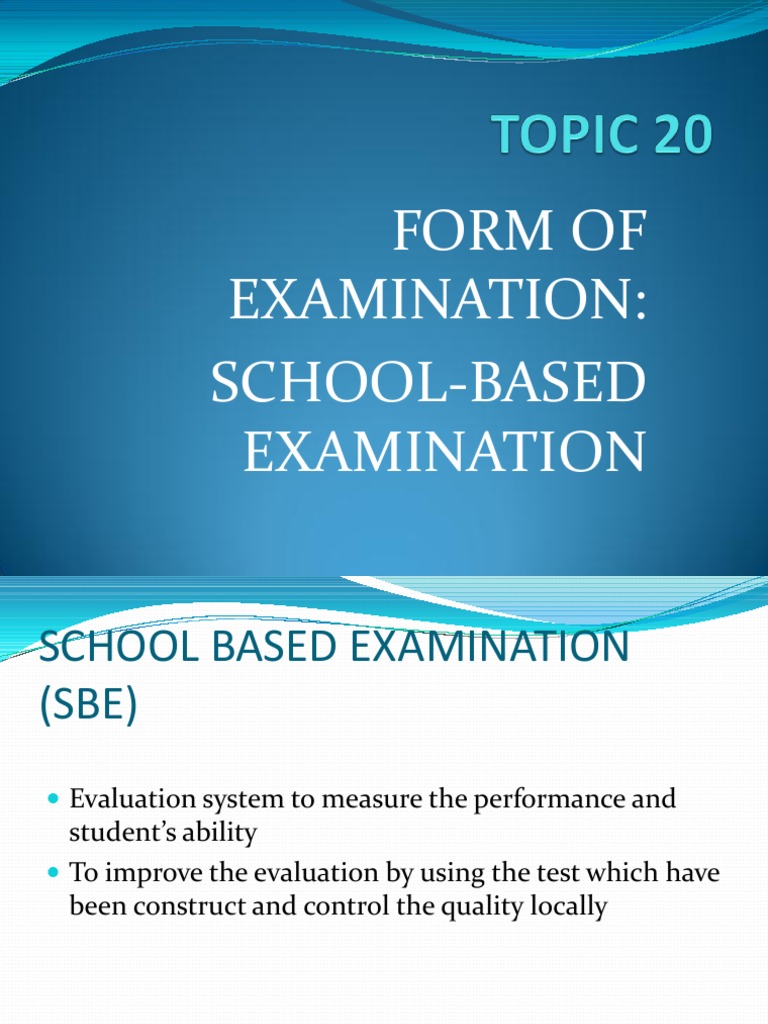 School-Based Evaluation: PEKA Overview | PDF | Educational Assessment ...