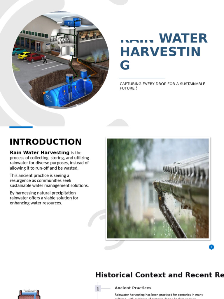 RAIN WATER HARVESTING Edited | PDF