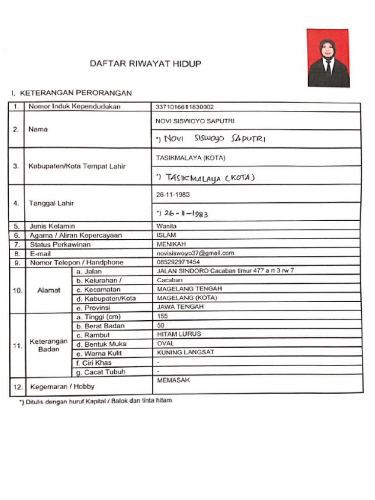 DRH Lengkap | PDF