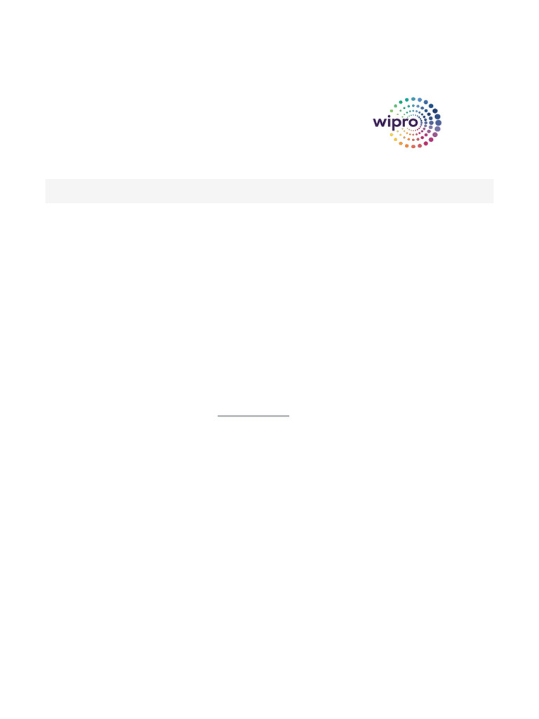 Wipro Elite Exclusive Hiring 2024 | PDF | Information Technology ...