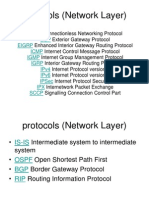 Protocols (Network Layer)