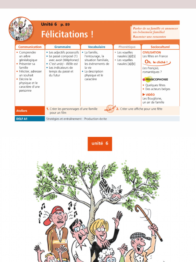 Ed.A1.U6 - Félicitations | PDF