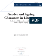 Gender and Ageing Characters in Literature