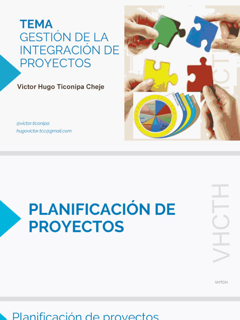 Gestion de La Integracion de Proyectos | PDF